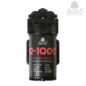 아겐스펌프 Q-1000 3/8 나사형 DC24V [분당 5L] 자흡거리 50cm