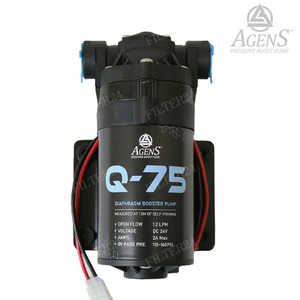 아겐스펌프 Q-75 3/8 나사형 DC24V [분당 1.2L] 자흡거리 50cm