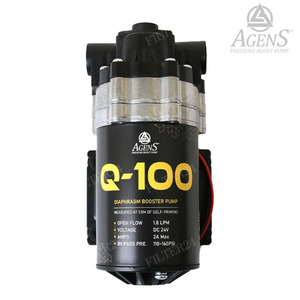 아겐스펌프 Q-100 3/8 나사형 DC24V [분당 1.8L] 자흡거리 50cm